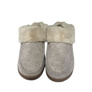 Dearfoams clog Slippers EUC